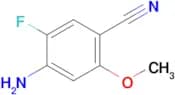 4-Amino-5-fluoro-2-methoxybenzonitrile