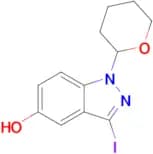 3-Iodo-1-(tetrahydro-2H-pyran-2-yl)-1H-indazol-5-ol