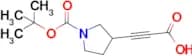 3-(1-(tert-Butoxycarbonyl)pyrrolidin-3-yl)propiolic acid
