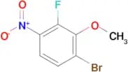 1-Bromo-3-fluoro-2-methoxy-4-nitrobenzene