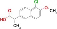 (S)-2-(5-Chloro-6-methoxynaphthalen-2-yl)propanoic acid