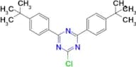 2,4-Bis(4-(tert-butyl)phenyl)-6-chloro-1,3,5-triazine