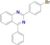 2-(4-Bromophenyl)-4-phenylquinazoline