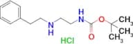 tert-Butyl (2-(phenethylamino)ethyl)carbamate hydrochloride