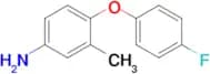 4-(4-Fluorophenoxy)-3-methylaniline
