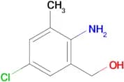 (2-Amino-5-chloro-3-methylphenyl)methanol