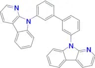 3,3'-Bis(9H-pyrido[2,3-b]indol-9-yl)-1,1'-biphenyl