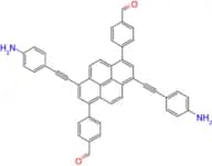 4,4'-(3,8-Bis((4-aminophenyl)ethynyl)pyrene-1,6-diyl)dibenzaldehyde
