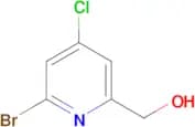 (6-Bromo-4-chloropyridin-2-yl)methanol