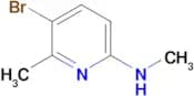 5-Bromo-N,6-dimethylpyridin-2-amine