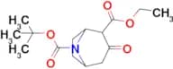 8-tert-Butyl 2-ethyl 3-oxo-8-azabicyclo[3.2.1]octane-2,8-dicarboxylate