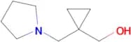 (1-(Pyrrolidin-1-ylmethyl)cyclopropyl)methanol