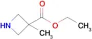 Ethyl 3-methylazetidine-3-carboxylate
