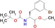 (S)-Ethyl 3-(3-bromophenyl)-2-((tert-butoxycarbonyl)amino)propanoate