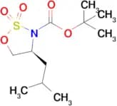 (S)-tert-Butyl 4-isobutyl-1,2,3-oxathiazolidine-3-carboxylate 2,2-dioxide