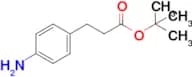 tert-Butyl 3-(4-aminophenyl)propanoate