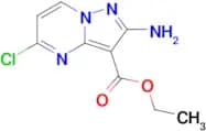 Ethyl 2-amino-5-chloropyrazolo[1,5-a]pyrimidine-3-carboxylate