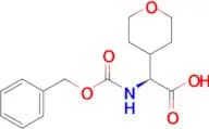 (S)-2-(((Benzyloxy)carbonyl)amino)-2-(tetrahydro-2H-pyran-4-yl)acetic acid