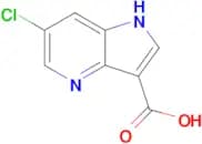 6-Chloro-1H-pyrrolo[3,2-b]pyridine-3-carboxylic acid