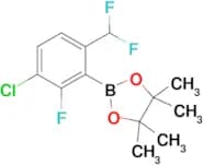 2-(3-Chloro-6-(difluoromethyl)-2-fluorophenyl)-4,4,5,5-tetramethyl-1,3,2-dioxaborolane