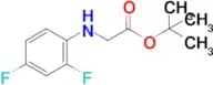 tert-Butyl 2-((2,4-difluorophenyl)amino)acetate