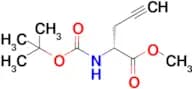 (R)-Methyl 2-((tert-butoxycarbonyl)amino)pent-4-ynoate