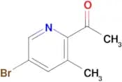 1-(5-Bromo-3-methylpyridin-2-yl)ethanone