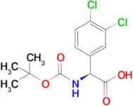 (S)-2-((tert-Butoxycarbonyl)amino)-2-(3,4-dichlorophenyl)acetic acid