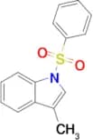 3-Methyl-1-(phenylsulfonyl)-1H-indole