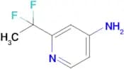 2-(1,1-Difluoroethyl)pyridin-4-amine