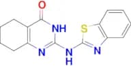 2-(Benzo[d]thiazol-2-ylamino)-5,6,7,8-tetrahydroquinazolin-4(3H)-one