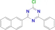 2-Chloro-4-(naphthalen-2-yl)-6-phenyl-1,3,5-triazine