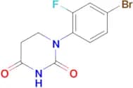 1-(4-Bromo-2-fluorophenyl)dihydropyrimidine-2,4(1H,3H)-dione