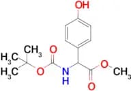 Methyl 2-((tert-butoxycarbonyl)amino)-2-(4-hydroxyphenyl)acetate