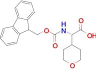 (S)-2-((((9H-Fluoren-9-yl)methoxy)carbonyl)amino)-2-(tetrahydro-2H-pyran-4-yl)acetic acid