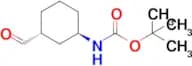 Tert-Butyl ((1R,3R)-3-formylcyclohexyl)carbamate