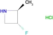 (2S,3R)-3-Fluoro-2-methylazetidine hydrochloride