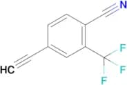 4-Ethynyl-2-(trifluoromethyl)benzonitrile