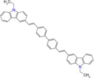 4,4′-Bis((E)-2-(9-ethyl-9H-carbazol-3-yl)vinyl)-1,1′-biphenyl