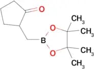 2-((4,4,5,5-Tetramethyl-1,3,2-dioxaborolan-2-yl)methyl)cyclopentanone