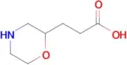 3-(Morpholin-2-yl)propanoic acid