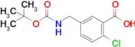 5-(((tert-Butoxycarbonyl)amino)methyl)-2-chlorobenzoic acid