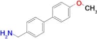 (4′-Methoxy-[1,1′-biphenyl]-4-yl)methanamine