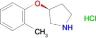 (S)-3-(o-Tolyloxy)pyrrolidine hydrochloride