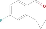 2-Cyclopropyl-4-fluorobenzaldehyde