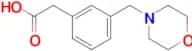 2-(3-(Morpholinomethyl)phenyl)acetic acid