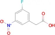 2-(3-Fluoro-5-nitrophenyl)acetic acid