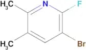 3-Bromo-2-fluoro-5,6-dimethylpyridine