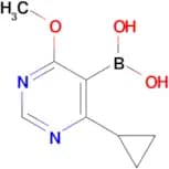 (4-Cyclopropyl-6-methoxypyrimidin-5-yl)boronic acid