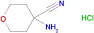 4-Aminotetrahydro-2H-pyran-4-carbonitrile hydrochloride